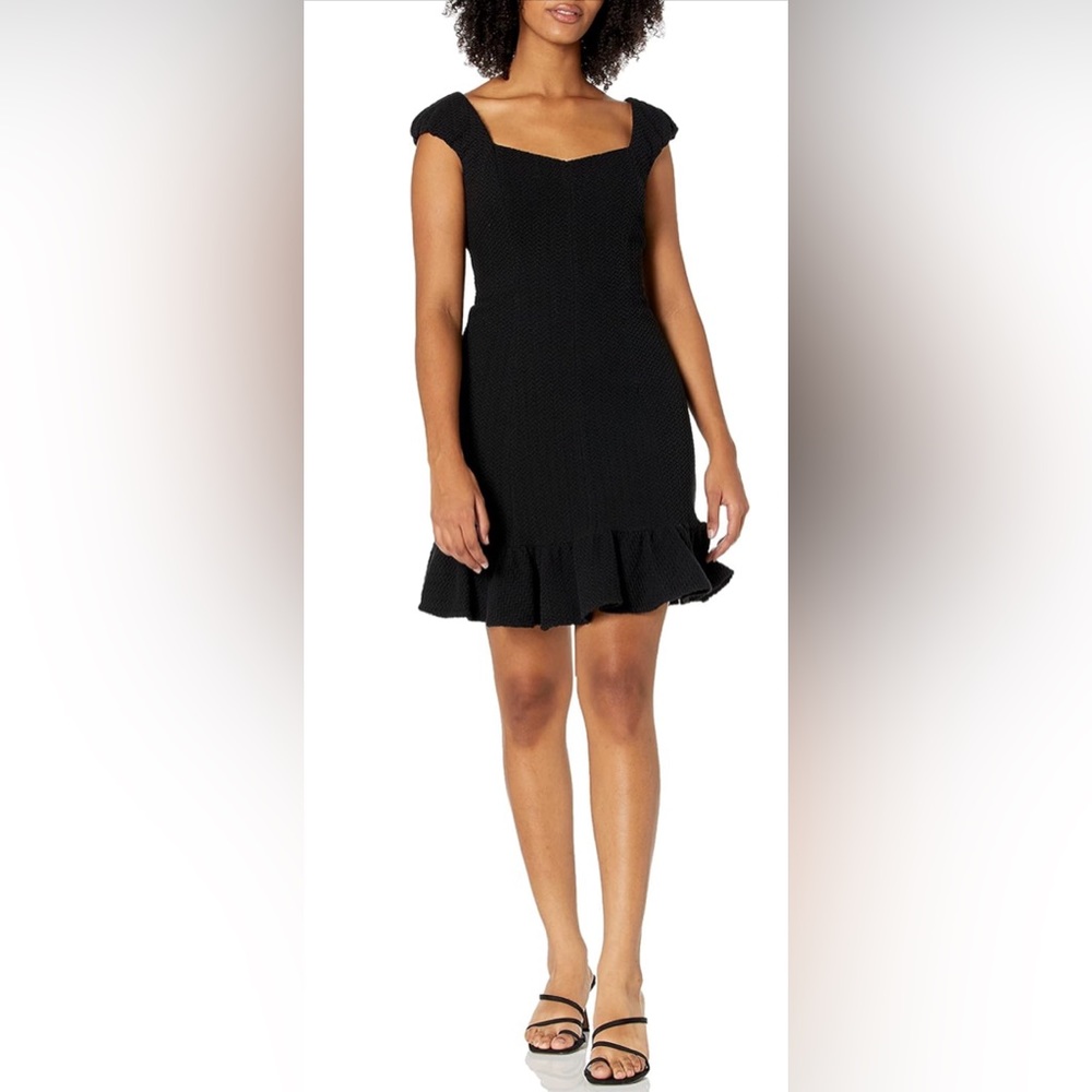 Nwt 💙Rebecca Taylor Cap Sleeve NAVY BLUE Dress